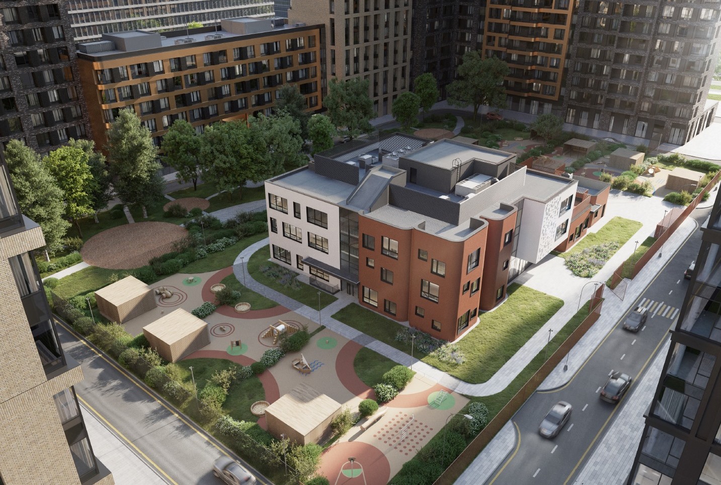 Regions Development: завершено возведение монолита детского сада в первом премиальном ЖК ВАО