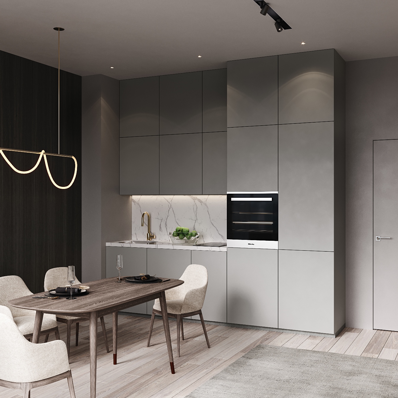 Площадь кухонь в новостройках Москвы и области колеблется от 5 до 42 кв. м