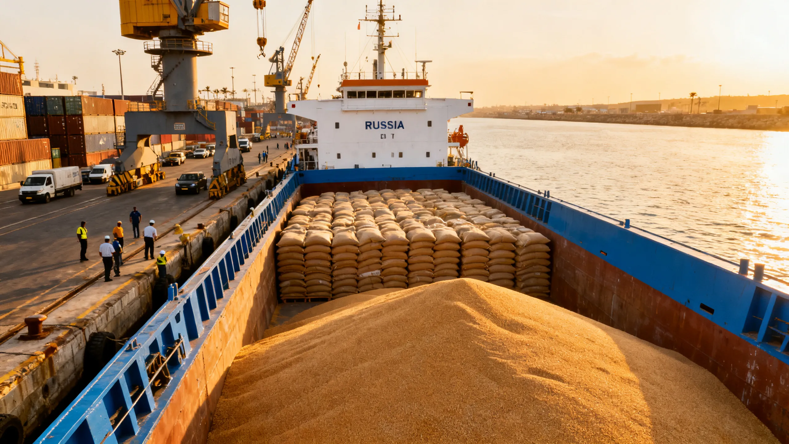 Украина жалуется на Израиль из-за зерна РФ